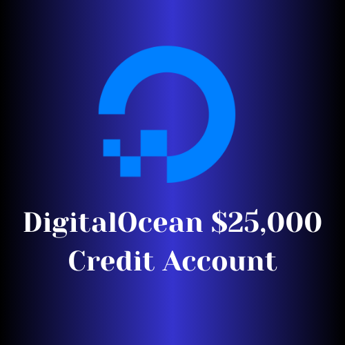 Buy DigitalOcean $25,000 Credit Account