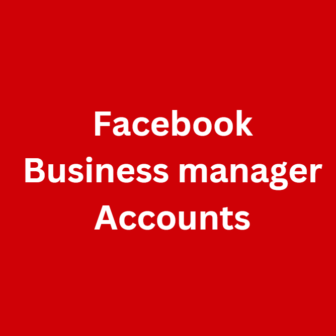 Facebook Business manager Accounts