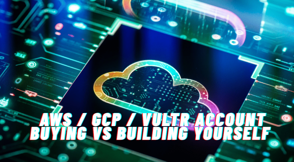AWS / GCP / Vultr Account Buying vs Building Yourself